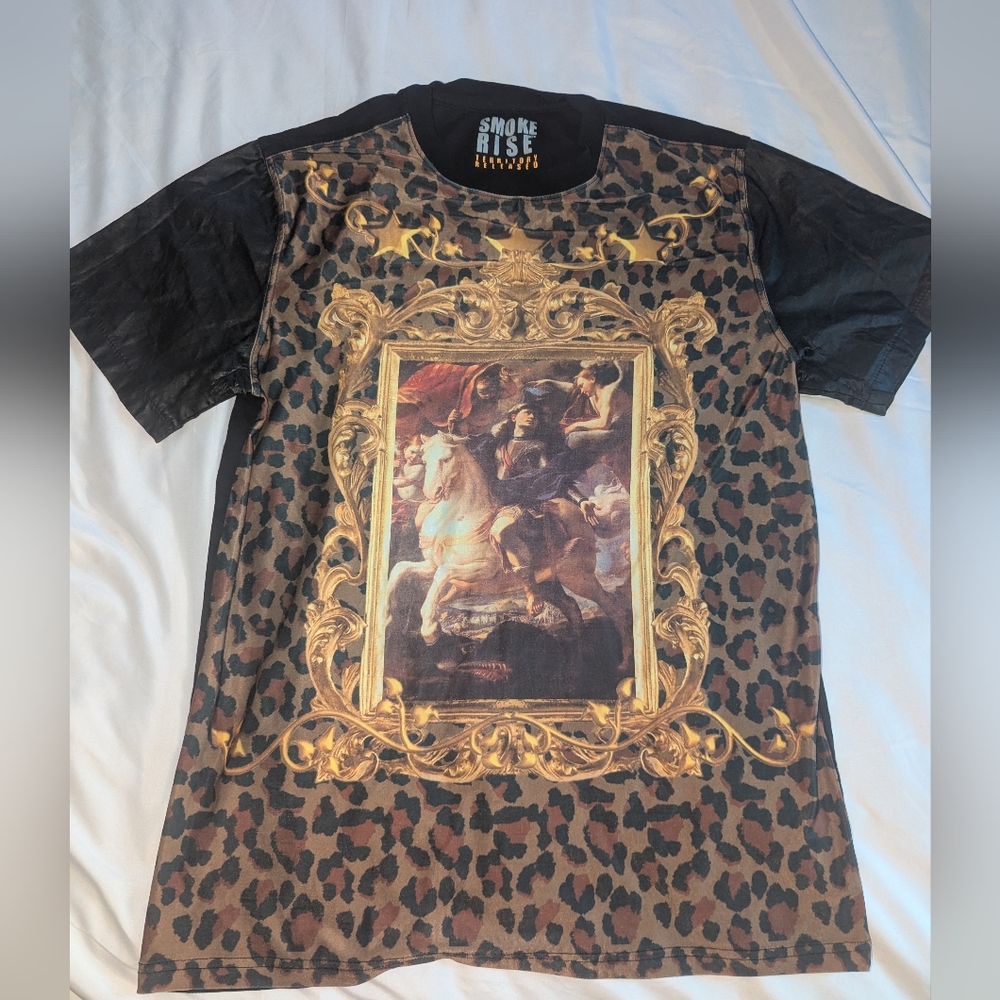 Smoke Rise Territory Released Very Rare Men's Medium Short Sleeve Art Shirt